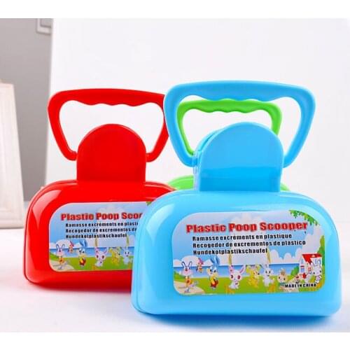 Pet pooper scoopers cat clamp toilet dog Pet Dog Portable Cat Shit Pick Up Scooper Puppy Portable Shit Box Dejecta Cleaning Tool