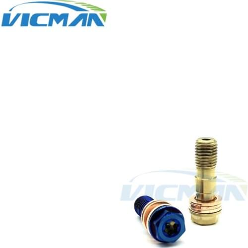 Motorcycle Brake Master Cylinder Screw Brake Hose Banjo Bolts Front/Rear Caliper Bolt Hydraulic Clutch Screw M10 x 1.25 10mm