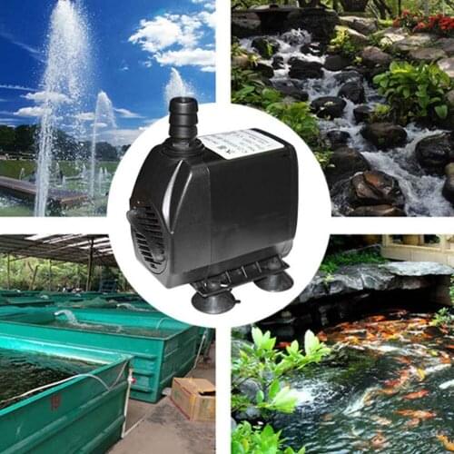 Water Pump 220V-240V Submersible Pump Fountain Water Pump Aquarium Fountains High Efficiency Fountain Pool Water Circulation