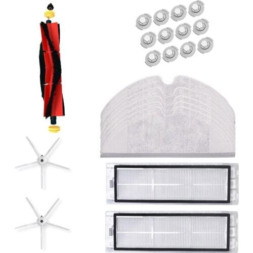 HOT！-for Xiaomi Roborock S6 Maxv S5 Max S50 S55 Accessories Robot Vacuum Cleaner Mop Pro Hepa Filter Brush Spare Parts