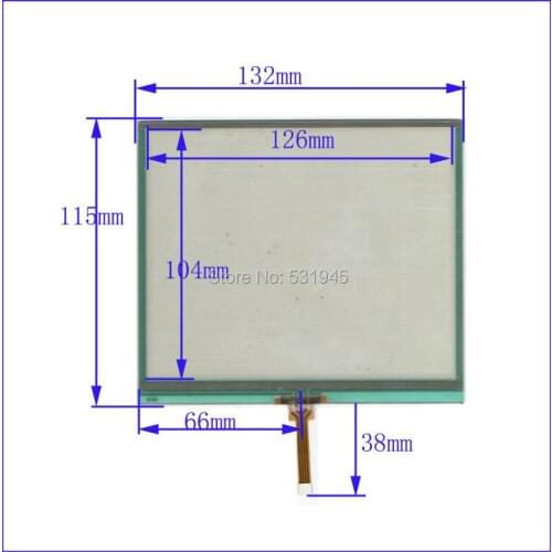 ZhiYuSun NEW Touch Screen 132mm*115mm 5inch glass 132*115 for GPS TABLE commercial