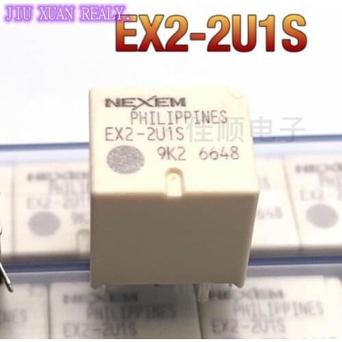10pcs/lot EX2-2U1S Brand New & Original Imported Cars Zksoftware Relay with EX2-2U1J 2U1L