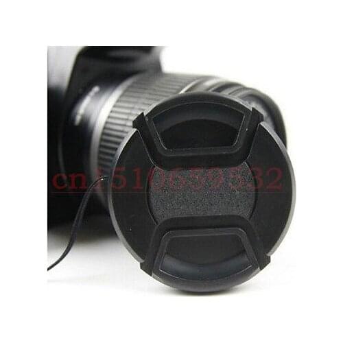100pcs 43mm Center Pinch Snap-on Front Lens Cap For 43mm filter Lens Filters