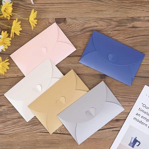 50 PCS Pack Envelope Vintage Blank Wedding Paper Envelope Wedding Party Invitation Greeting Card Gift