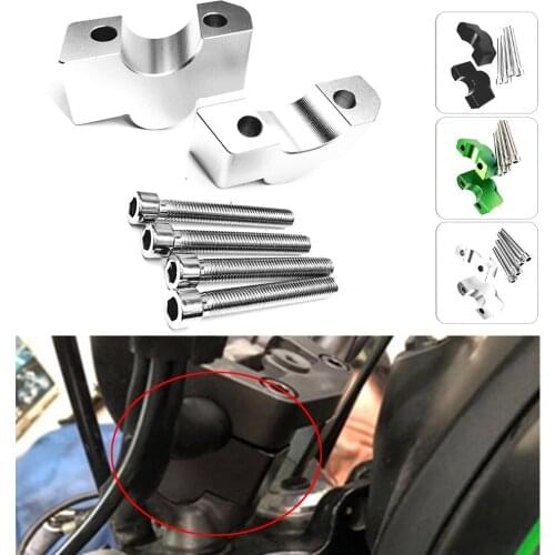 28mm Motorcycles CNC Alumnium Accessories Handle Bar Riser Mount Clamps For Kawasaki Vulcan S 650 VN650 EN650 ABS 2019-2020
