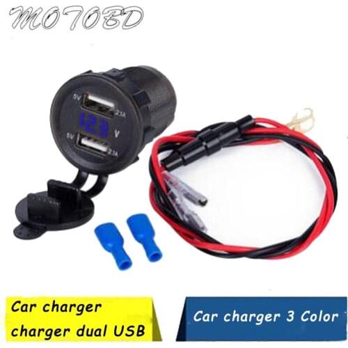 New Quick Charge 3.1A 4.2A Dual USB Car Charger Socket Waterproof 12V/24V USB Fast Charger Socket Power Outlet