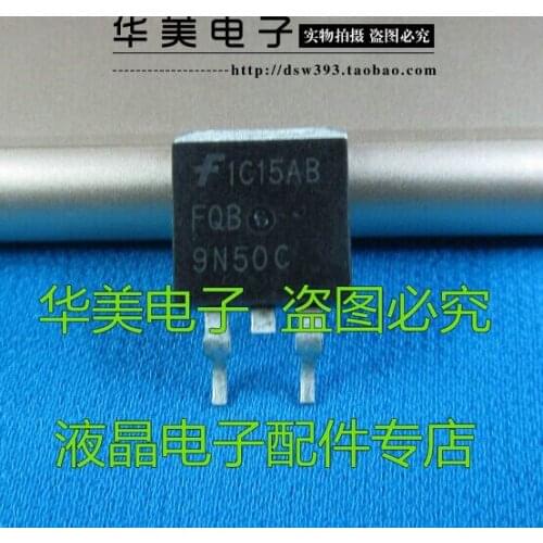 Free Delivery.FQB9N50 9N50 FET genuine SMD LED 263 package commonly used in a liquid crystal panel