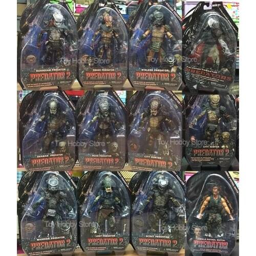 Predator Figure Celtic Masked Scar Predator Boar Shaman Lost Snake Stalker Guardian Jungle Demon City Hunter Neca Alien Figure