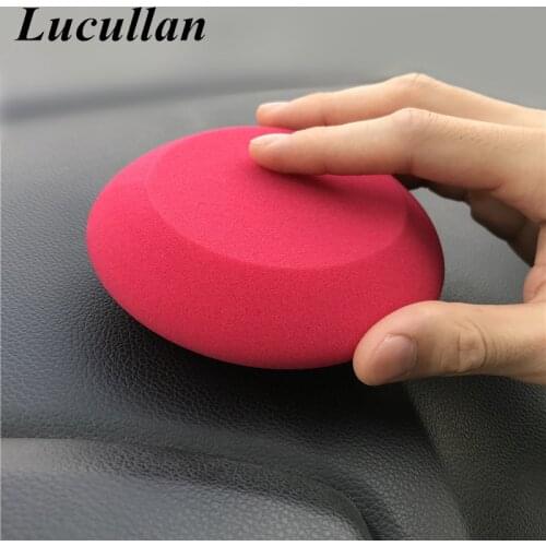 Lucullan Make Detailing Easier High Density Wax and Dressing UFO Applicator Use For Both Paste Wax and Liquid Cream Sealant