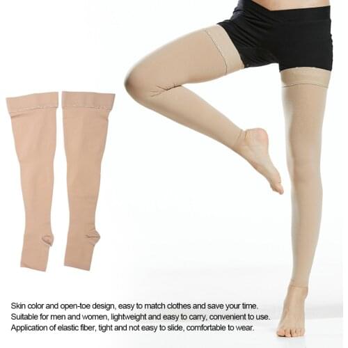 1 Pair Medical Compression Socks Unisex Varicose Veins Socks Elastic Pressure Stockings Sleep Feet Varicose Vein Treatment