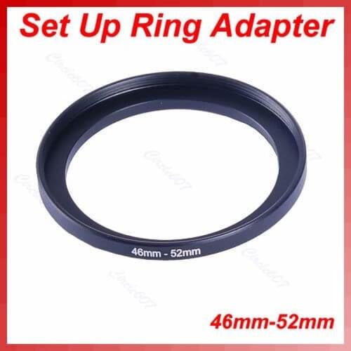 NEW Metal 46mm-52mm Step Up Lens Filter Ring 46-52 mm 46 to 52 Stepping Adapter Y3ND