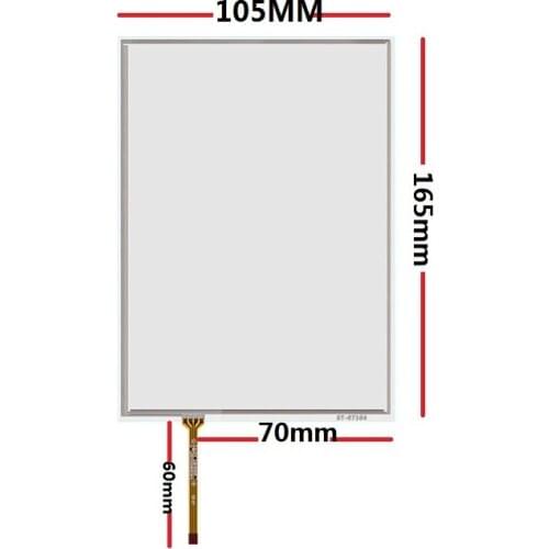 New 7 inch touch screen 165*105mm suitable for TK6070IH/ TK6070IK /TK6070 handwriting screen KDT-5663