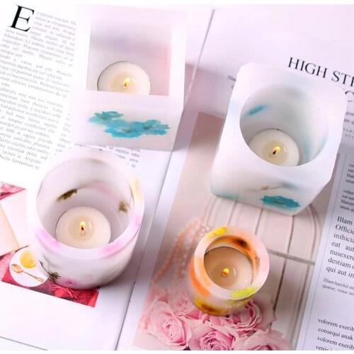 Candle Cup Molds Hollow Wax Container Molds Scented candle molds Candle holder molds