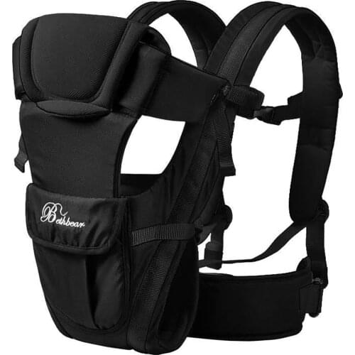 Baby Carrier Backpack 2-30 Months Baby Carrier Sling Ergonomic Breathable Front Facing Horizontal Baby Kangaroo Bag Infant Wrap