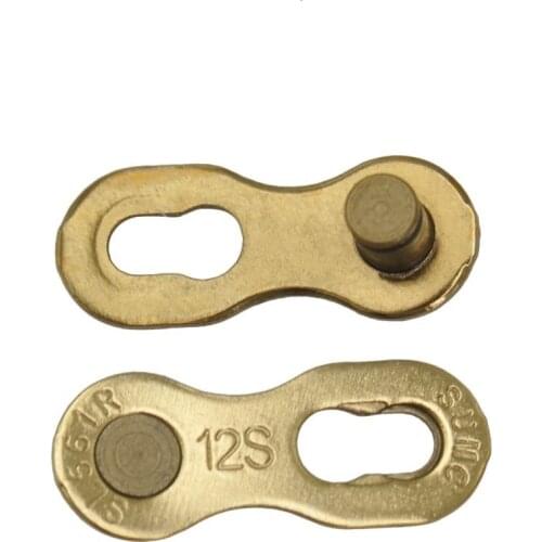 SUMC 2pair Bicycle Chain Link Connector 9 10 11 12 Speed Bike Chain Quick Links Magic Buckle Master Joint Gold Silver Accessorie