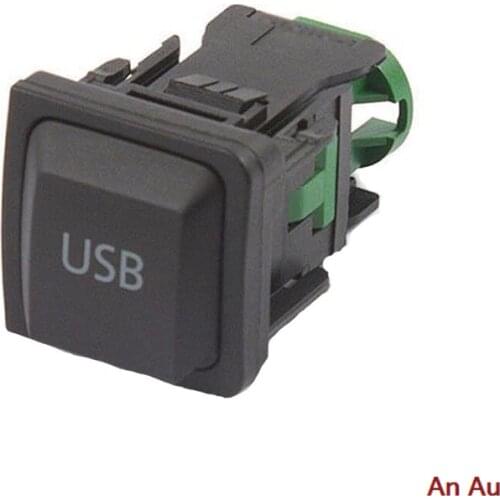 USB Switch Button USB Cable Adapter For VW Volkswagen CD Player Radio