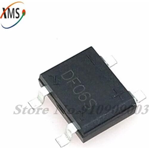 10PCS DF06S SMD 4 feet DF06S SOP-4 DF06 rectifier bridge rectifier original authentic