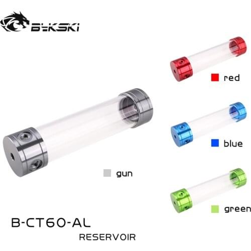 Bykski B-CT60-ARD/AGE/ABU/AGC Cylindrical Reservoir Tank OD 60mm Length 100 150 200 260mm Water Cooling Case PC Cooling