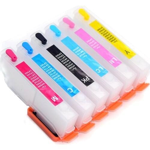 Europe 24 T2421-T2426 Ink Cartridge for Epson Expression Photo xp-850 xp-750 xp-760 xp-860 xp-950 xp-960 xp-55 with ARC Chip
