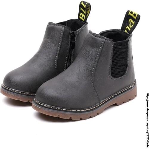 Spring Autumn Winter Children Boots Waterproof Baby Fashion Sneaker Kids Snow Boots Boys Girls Martin Boots Casual Shoes