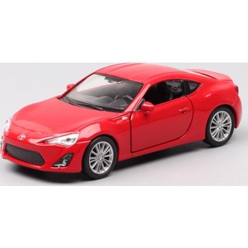 Kids 1/36 small scales Welly Toyota 86 sports car metal pull back Diecasts & Toy Vehicles model car toy thumbnails auto of boys