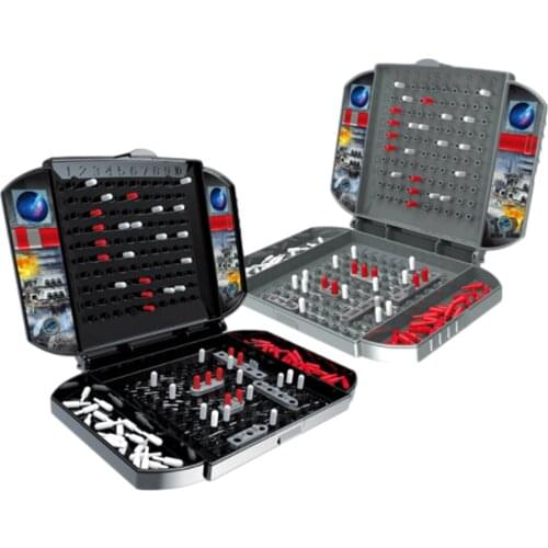Battleship Game Safe Interesting Puzzle Chess Toy Tabletop Game Board Game Marine Strategy Family Games Two Players Battle Toy