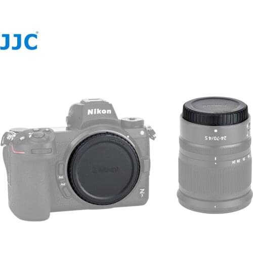 JJC L-RNZ Camera Body Cap And Rear Lens Cap for Nikon Z Mount Cameras And Lenses Replaces Nikon BF/LF-N1-N1