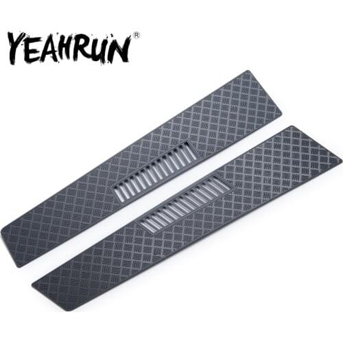 YEAHRUN Engine Cover Hood Side Anti-skid Plate Non-slip Board Decoration for TRX6 G63 TRX4 G500 1:10 RC Car Accessories