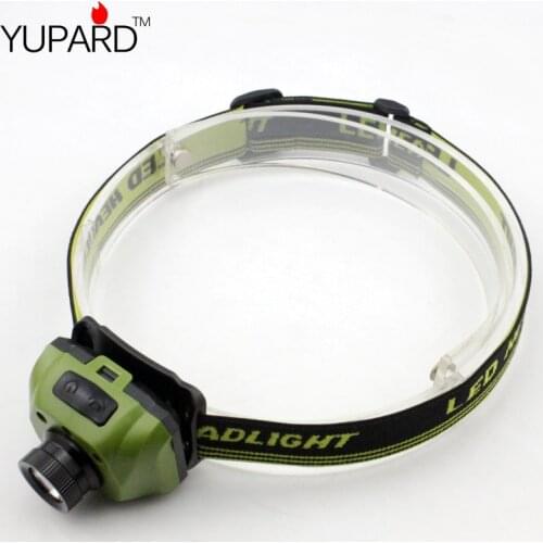 YUPARD Induction headlights light high power headlamp belt sensor warning device caplights Q5 headlamp Lamp Light Outdoor Sport