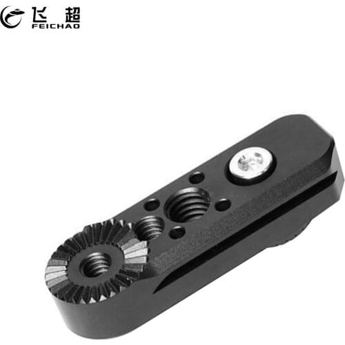 FEICHAO Camera Stabilizer Expansion Plate Gear Adapter Board w 1/4 3/8 Arri Holes for ZHIYUN 3S Weebill S/Lab/Crane3 Accessories