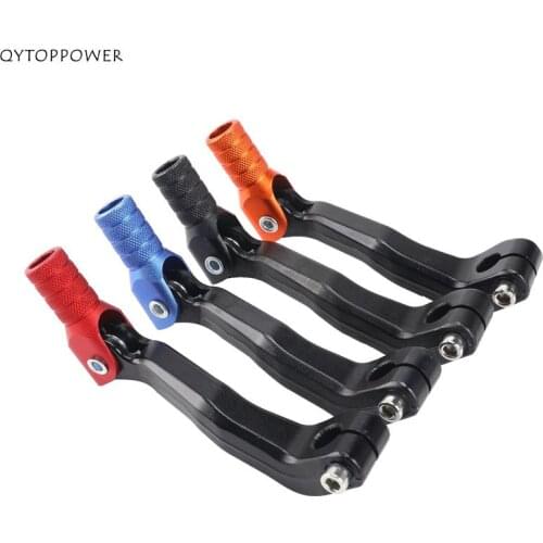 Motorcycle CNC Folding Aluminum Gear Shift Lever Gear Fit For Zongshen ATV Dirt Bike Pit Bikes Gear Lever