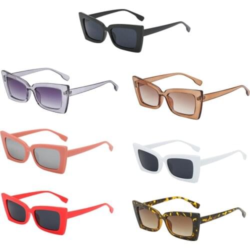 Retro Trendy Cat Eye Sunglasses Cycling Glasses Men Women Leopard Fashion Sunglasses Anti-UV Travel Fishing Hiking Eyewear