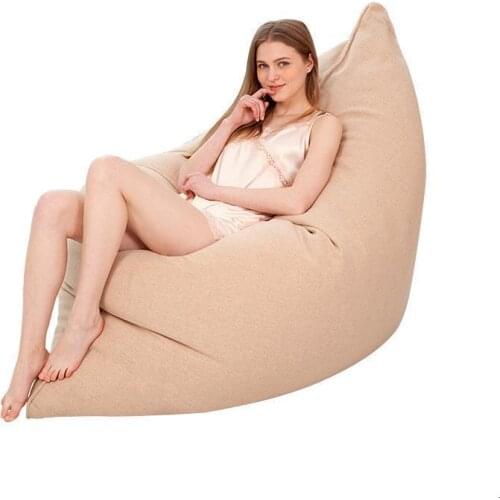 Outdoor and indoor convenient bean bag sofa cover , assorted colors beanbag chair covering