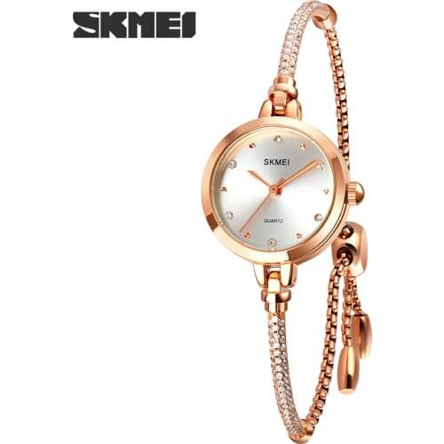 Women Romantic Quartz Watches Luxury Female Girl Clock Waterproof Ladies Wristwatches Relogio Feminino 1805 montre femme SKMEI