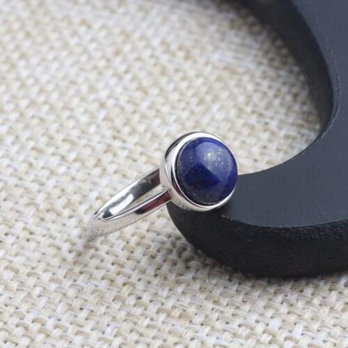 925 sterling silver jewelry wholesale fashion simple round bean bean womens ring