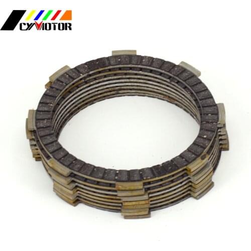 8PCS Motocycle Clutch Friction Plates Disc Set For HONDA CR125R CRF150R CRF150RB CB250 XMX250C CMX250C2 CMX250CD CMX250X