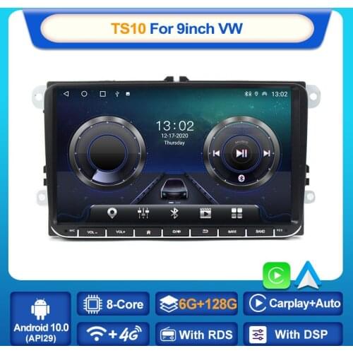 MEKEDE Android10 CarPlay Car Multimedia Player Radio GPS For Volkswagen VW Passat B6 B7 Tiguan Touran GOLF POLO Auto 2 din DVD