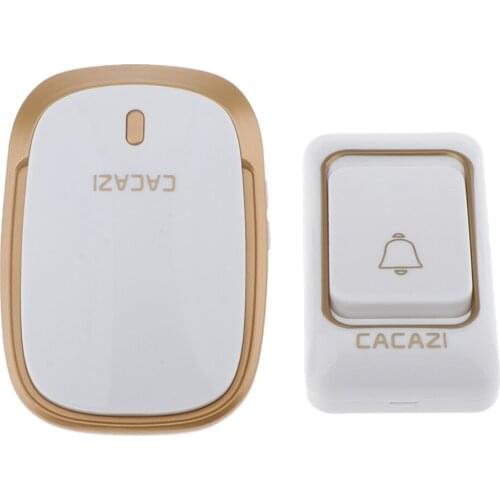 Wireless Doorbell Waterproof 300M Range Door Bell With 36 Songs UK Plug