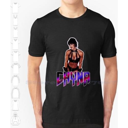 Chyna 20 Black White Tshirt For Men Women Chyna 20 Chyna Chyna Retro Womens Wrestling Wrestling D Generation X Wrestler Joanie