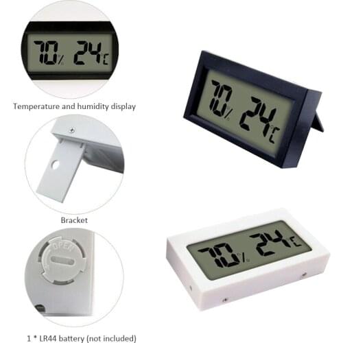 Mini Digital LCD Temperature Humidity Indoor Room Humidity Meter Thermometer Hygrometer Temperature Sensor Humidity Meter