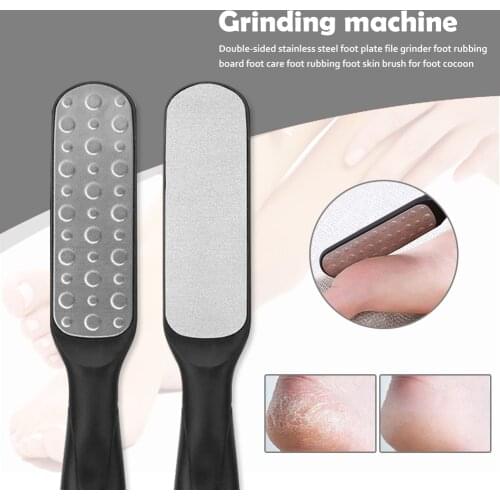 Double-sided Foot File Brush Grinder Foot Scrub Dead Skin Calluses Cuticles Remover Foot Care Pedicure Device Foot Care Tool