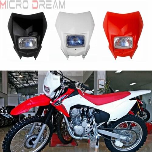 Motorcycle Headlight Dirt Bike Motocross Dual Sport Head Light For Honda CRF150F CRF230F EXC SX SXF MX SMR Enduro Supermoto