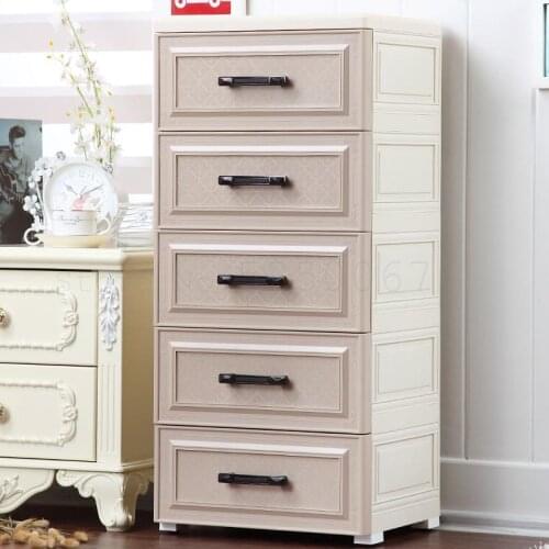 5-layer chest of drawers European-style drawer storage cabinet baby locker baby wardrobe plastic finishing cabinet
