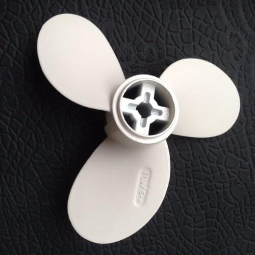 Free shipping 7 1/4x5 or 7.25x5 For yamaha 2HP 2HP 2.5HP propellers 9 tooth spine aluminum propellers outboard boat motors