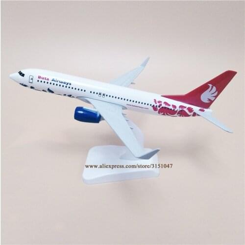 NEW 20cm Alloy Metal Air Azerbaijan BUTA Airways Boeing 737 B737-800 Airlines Airplane Model Plane Model Diecast Aircraft