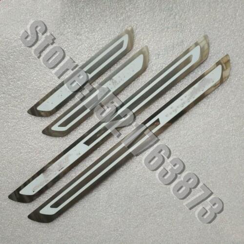 Exterior scuff plate door sill trim welcome pedal Scuff Plate/Door Sill Door Sill for Volkswagen PASSAT B7 B8 2011-2018 sedan