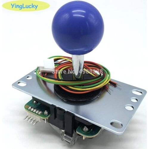 Original Japan Sanwa Joystick JLF-TP-8YT Fighting rocker with Topball and 5pin wire for Jamma arcade game part