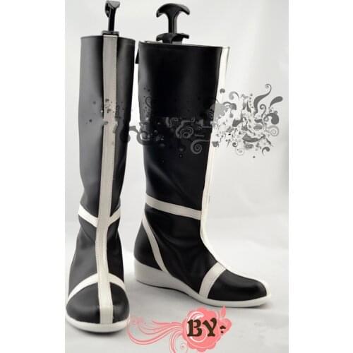 New BLEACH Ulquiorra cifer Cosplay Boots Shoes Handmade
