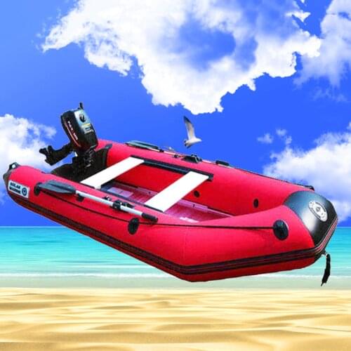 Solarmarine 4 Person 3M Length High Airtightness PVC Thickened Inflatable Aluminum Floor Assault Boat Folding Rescue Speed Kayak