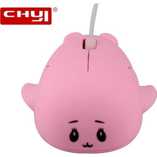 Dolphin Shape USB Wired Mouse 1600DPI Optical Mice Mini Small Kids Children Mouse for PC Laptop Desktop